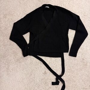 FRANK & OAK WRAP SWEATER 💫 100% MERINO WOOL